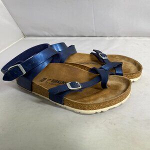 Birkenstock Women's Yara Birko-Flor Ankle Strap Sandals 38